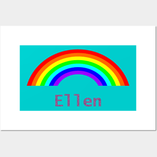 Ellen Rainbow Posters and Art